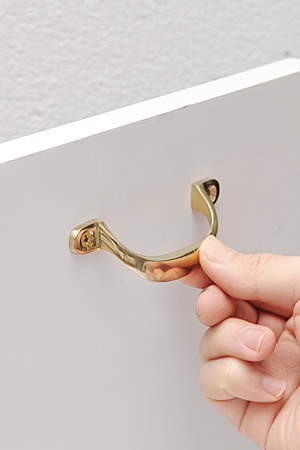 Polish Brass Handle Retro Arch S 