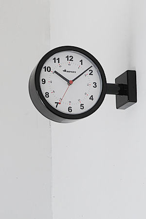 Double Face Wall Clock
