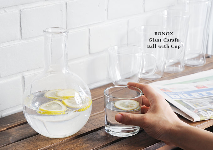 BONOX ガラス ボールカラフェ 1000ml