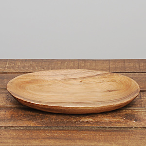 Acacia Wood Oval Plate S