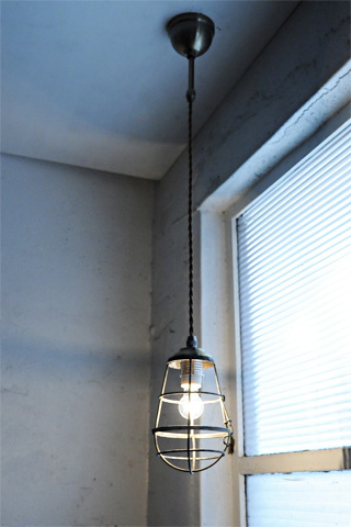 Industrial Cage Lamp Pendant