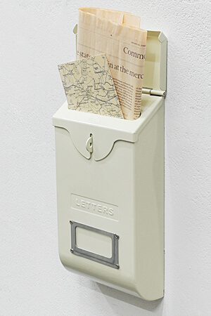 Mail Box Slim Ivory