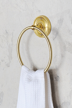 Brass Towel Ring A