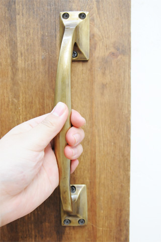 Antique Brass Door Handle D