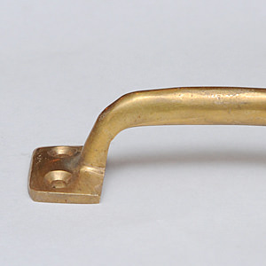 SOLID BRASS Arch Pull Gold