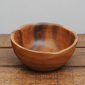 Acacia Wood Bowl S