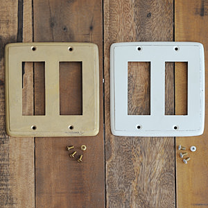 Rusticdeco Switch Plate Triple×2