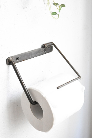 RUSTIC Iron Toilet Paper Holder