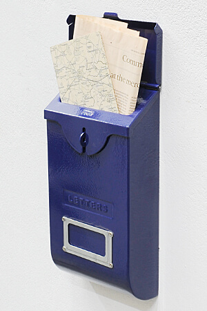 Mail Box Slim Navy