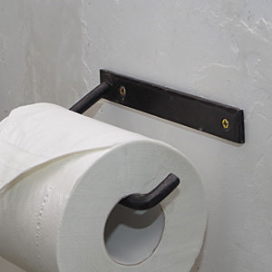 Plain Iron Toilet Paper Holder