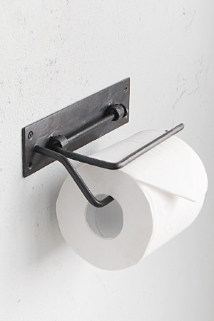 Rough Iron Toilet Paper Holder　Weight Bar