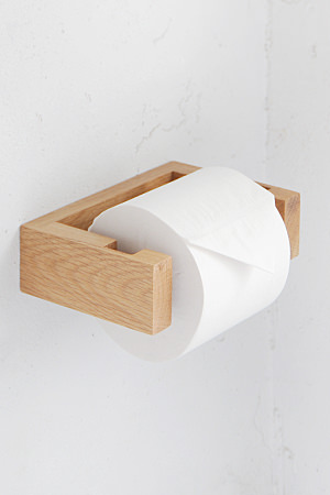 Oak Toiletpaper Holder