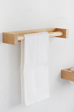 Oak Towel Holder