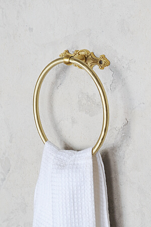 Brass Towel Ring B