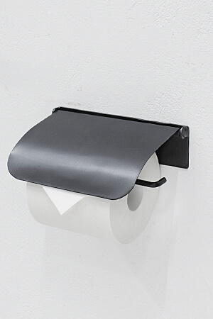 Painted Iron Toilet Paper Holder Cover
