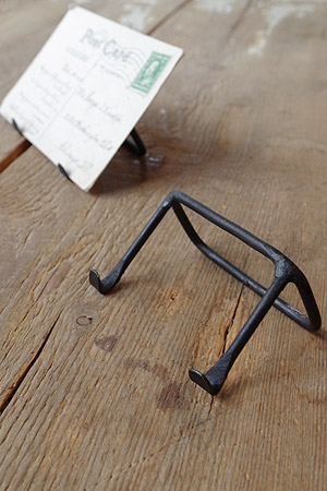 Iron Card Stand